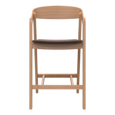 Стул барный деревянный Хаки, бук