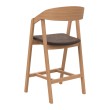 Стул барный деревянный Хаки, бук
