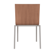 Стул кухонный Милан МК1, сталь/шпон бука