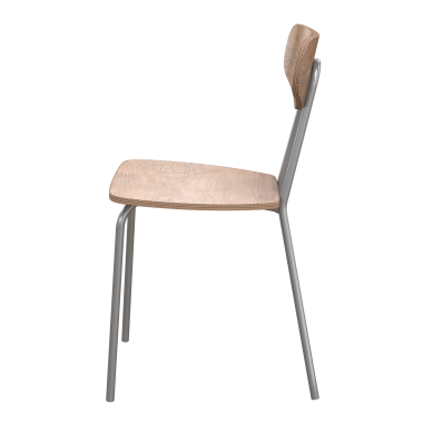 Стул кухонный Мельбурн, сталь/фанера/HPL