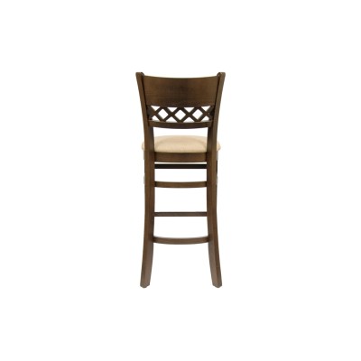 Барный стул Эдинбург, массив бука/ткань/экокожа