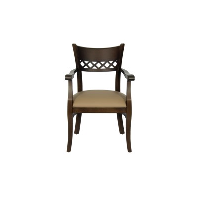 Стул-кресло Эдинбург, жесткое сиденье, массив бука