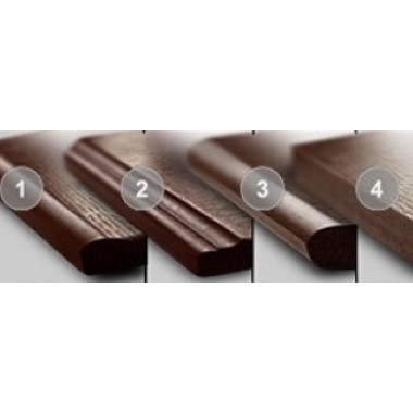 Столешница шпонированная 25мм 1600х900 прямоугольная