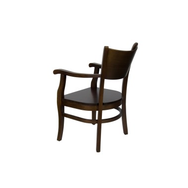 Кресло деревянное Бристоль, жесткое сиденье