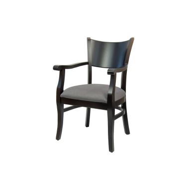 Кресло деревянное Бристоль, мягкое сиденье