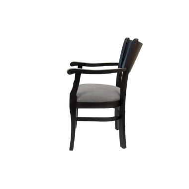 Кресло деревянное Бристоль, мягкое сиденье