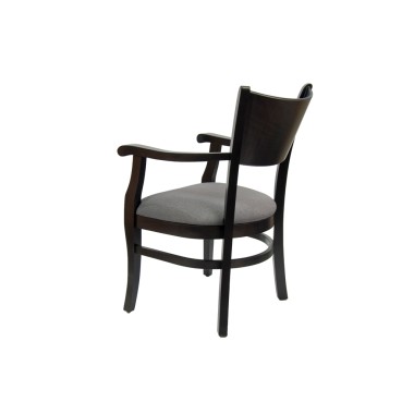 Кресло деревянное Бристоль, мягкое сиденье