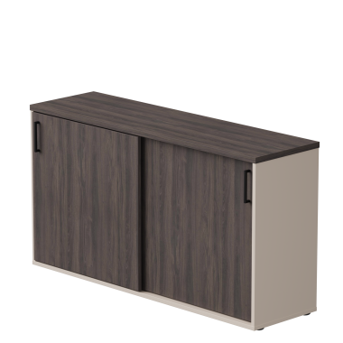 Шкаф-купе низкий EVO 75.5 Кашемир/Дуб Пасадена