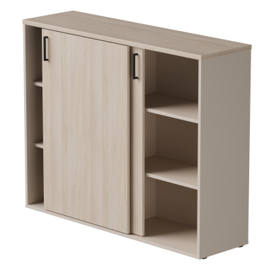 Шкаф-купе средний EVO 111.5 Кашемир/Дуб Соната