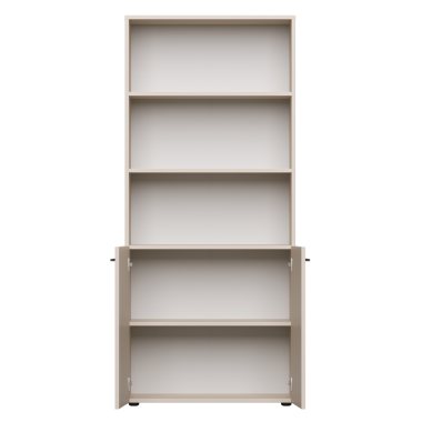 Шкаф для документов полузакрытый EVO 80 Кашемир