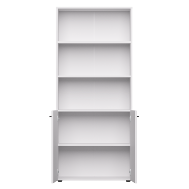 Шкаф для документов полузакрытый EVO 80 Белый