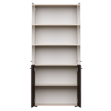 Шкаф комбинированный EVO 80 Кашемир/Дуб Пасадена