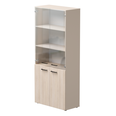 Шкаф комбинированный EVO 80 Кашемир/Дуб Соната