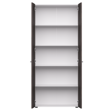 Шкаф узкий для хранения EVO 80 Белый/Дуб Пасадена