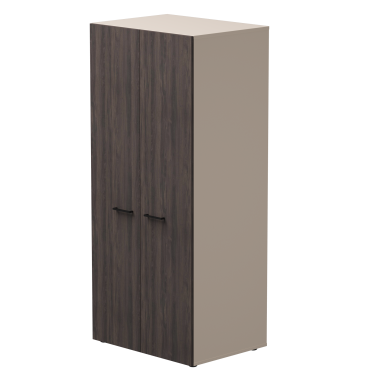 Шкаф распашной гардеробный глубокий EVO 60 Кашемир/Дуб Пасадена