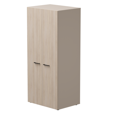 Шкаф распашной гардеробный глубокий EVO 60 Кашемир/Дуб Соната