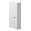 Шкаф распашной гардеробный узкий EVO 38 Белый
