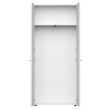 Шкаф распашной гардеробный узкий EVO 38 Белый