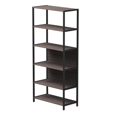 Стеллаж металлический высокий EVO 184 Дуб Пасадена/Черный