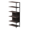 Полустеллаж металлический высокий EVO 184 Дуб Пасадена/Черный