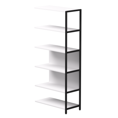 Полустеллаж металлический высокий EVO184 Белый/Черный