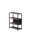 Стеллаж металлический средний EVO 112 Дуб Пасадена/Черный