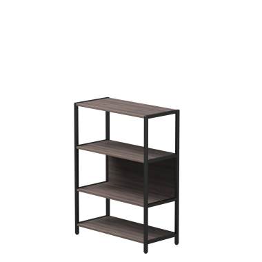 Стеллаж металлический средний EVO 112 Дуб Пасадена/Черный