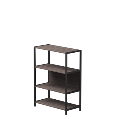 Стеллаж металлический средний EVO 112 Дуб Пасадена/Черный