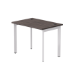 Стол письменный на металлокаркасе EVO 98, опоры 45гр Дуб Пасадена/Белый