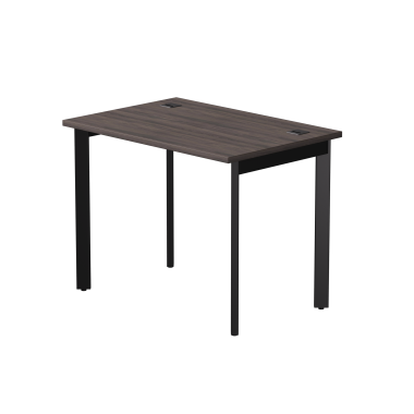 Стол письменный на металлокаркасе EVO 98, опоры 45гр Дуб Пасадена/Черный