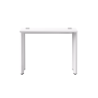 Стол письменный на металлокаркасе EVO 98, опоры 45гр Белый