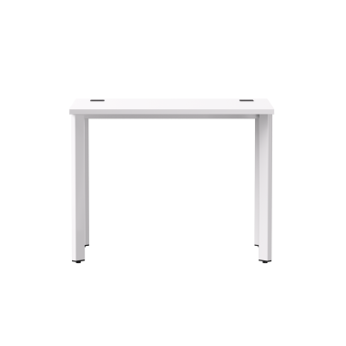 Стол письменный на металлокаркасе EVO 98, опоры 45гр Белый
