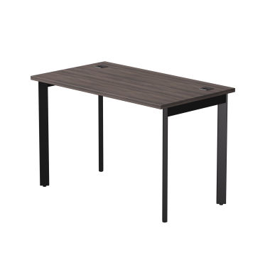 Стол письменный на металлокаркасе EVO 118, опоры 45гр Дуб Пасадена/Черный