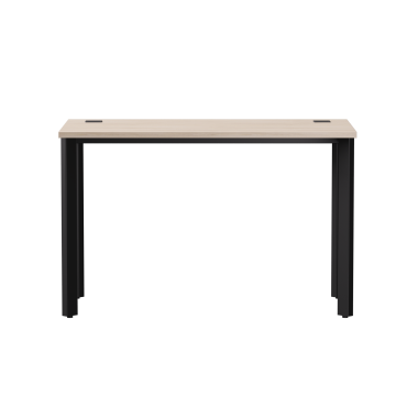 Стол письменный на металлокаркасе EVO 118, опоры 45гр Дуб Соната/Черный