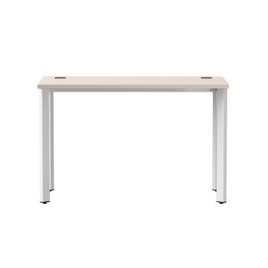 Стол письменный на металлокаркасе EVO 118, опоры 45гр Кашемир/Белый