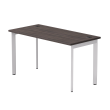 Стол письменный на металлокаркасе EVO 138, опоры 45гр Дуб Пасадена/Белый