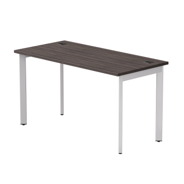 Стол письменный на металлокаркасе EVO 138, опоры 45гр Дуб Пасадена/Белый