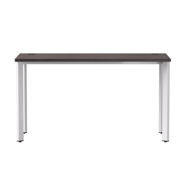 Стол письменный на металлокаркасе EVO 138, опоры 45гр Дуб Пасадена/Белый