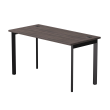Стол письменный на металлокаркасе EVO 138, опоры 45гр Дуб Пасадена/Черный