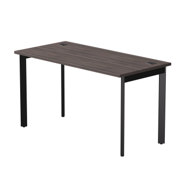 Стол письменный на металлокаркасе EVO 138, опоры 45гр Дуб Пасадена/Черный