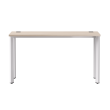 Стол письменный на металлокаркасе EVO 138, опоры 45гр Дуб Соната/Белый