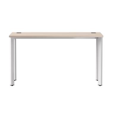 Стол письменный на металлокаркасе EVO 138, опоры 45гр Дуб Соната/Белый