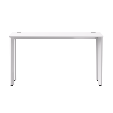 Стол письменный на металлокаркасе EVO 138, опоры 45гр Белый/Белый