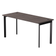 Стол письменный на металлокаркасе EVO 158, опоры 45гр Дуб Пасадена/Черный