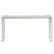 Стол письменный на металлокаркасе EVO 158, опоры 45гр Дуб Соната/Белый