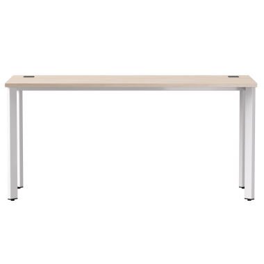 Стол письменный на металлокаркасе EVO 158, опоры 45гр Дуб Соната/Белый