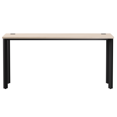 Стол письменный на металлокаркасе EVO 158, опоры 45гр Дуб Соната/Черный