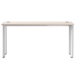 Стол письменный на металлокаркасе EVO 158, опоры 45гр Кашемир/Белый