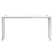 Стол письменный на металлокаркасе EVO 158, опоры 45гр Белый/Белый