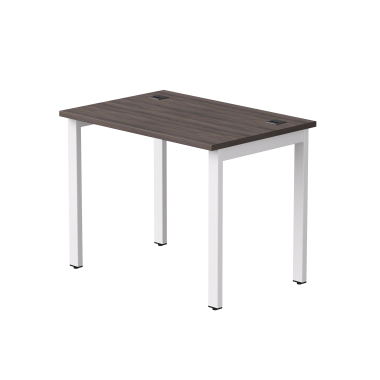 Стол письменный на металлокаркасе EVO 98 Дуб Пасадена/Белый